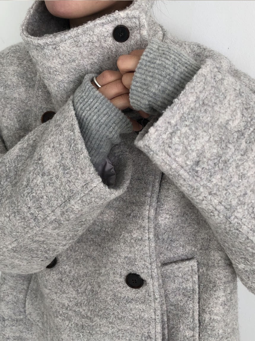 [SALE] 언더스탠딩 부클 하이넥 울 코트 3color 상세 이미지 23