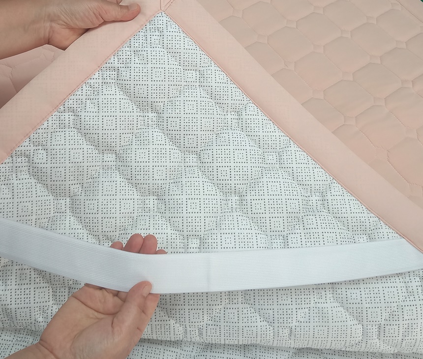 에뉴모달 큐브모달 도톰한 밴드 고정밴딩 침대패드 SS