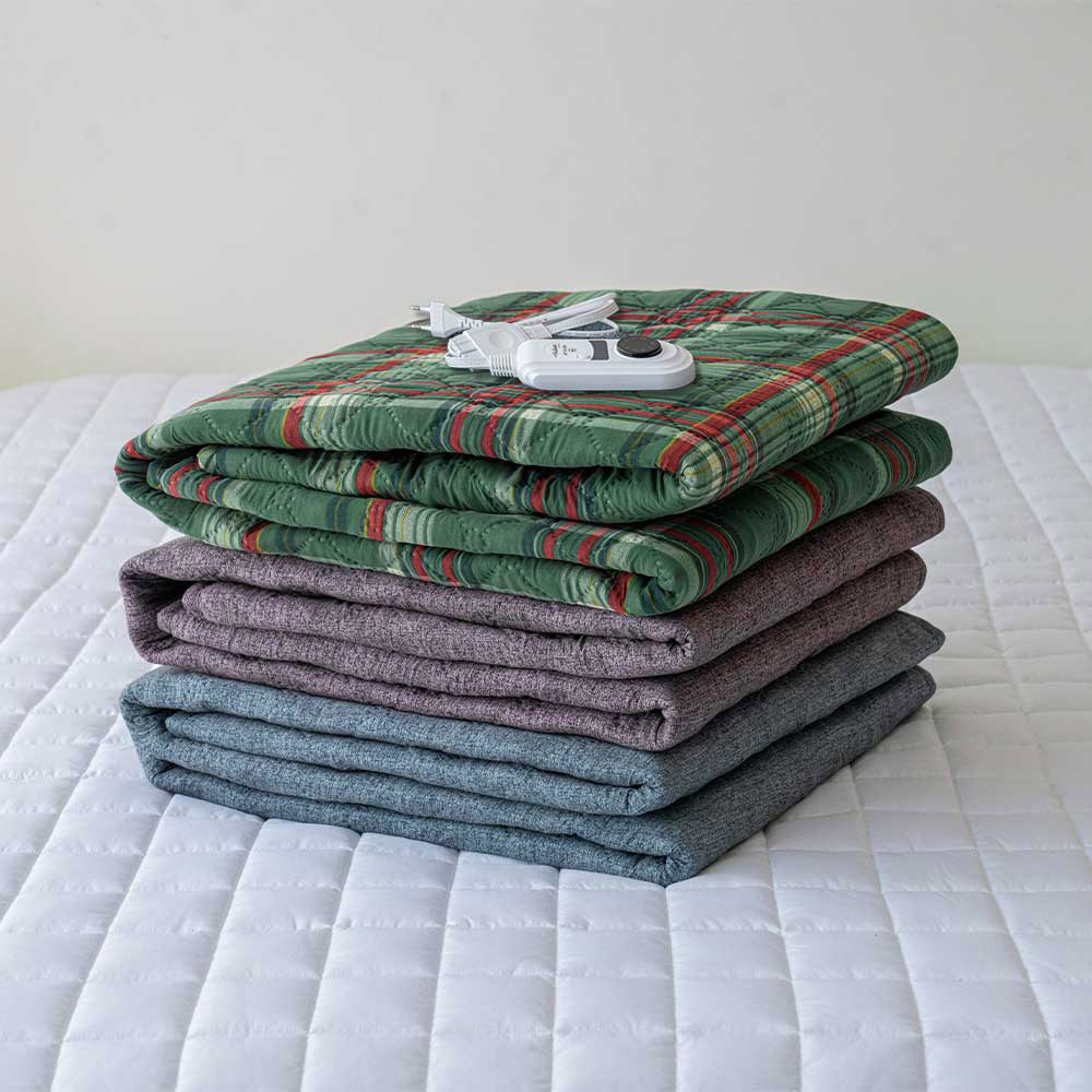 온열 탄소 전기 요 장판 캠핑 D, 135x180cm, 베이직 카본 매트 (차콜)