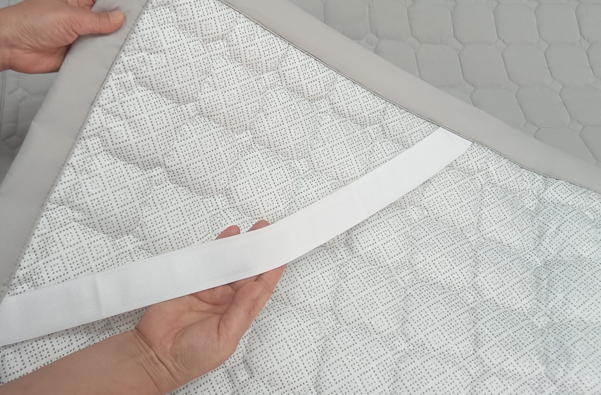 에뉴모달 큐브모달 도톰한 밴드 고정밴딩 침대패드 SS