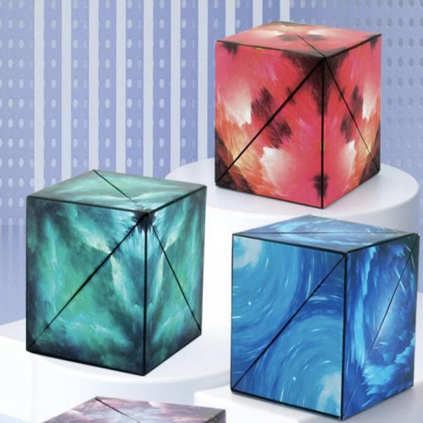 그린스프링 3D퍼즐 자석 큐브 4컬러 우주큐브 마그네틱  네오디움  퍼즐 : 그린스프리