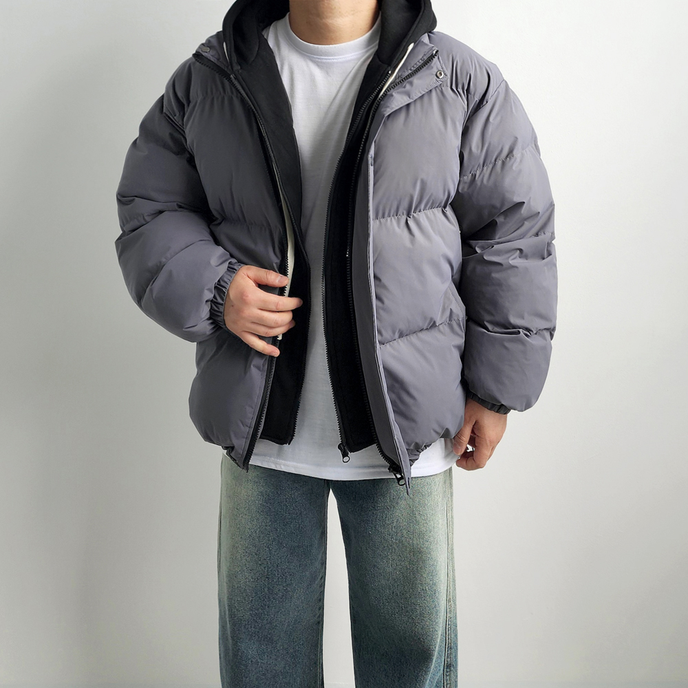 레이어드패딩 남자빅사이즈패딩 푸퍼패딩 - 상품 이미지