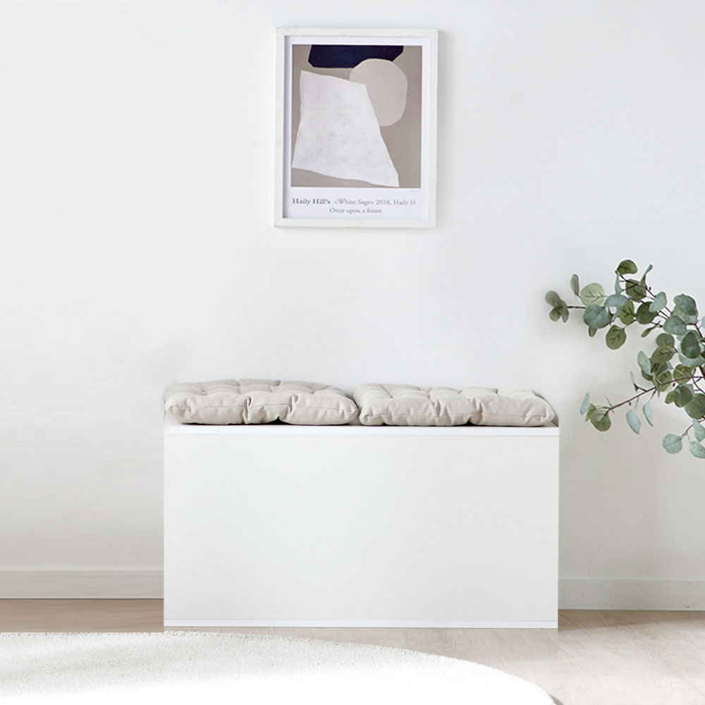 핸디 거실 현관 1200 수납 벤치 수납장 소파