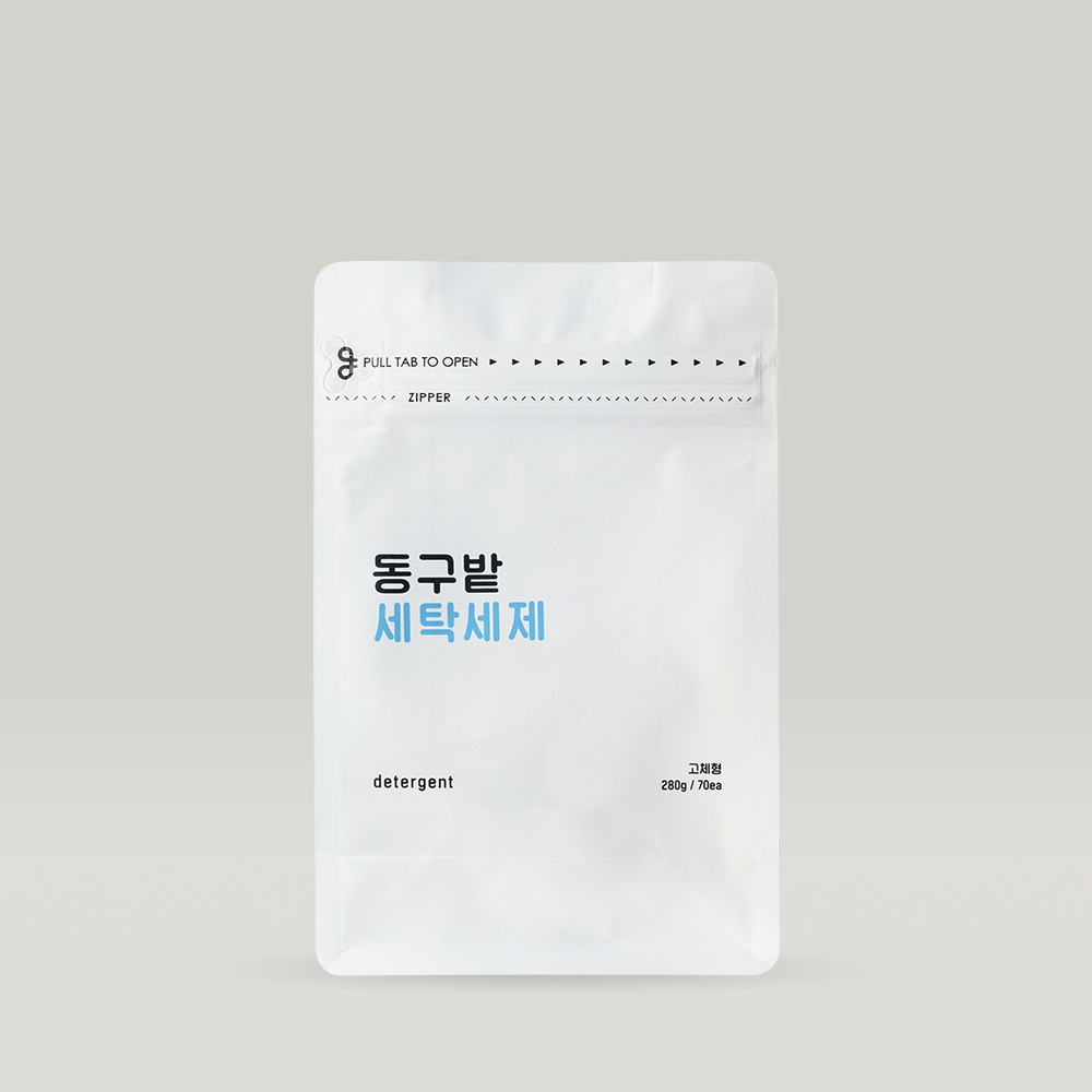 동구밭 세탁세제 70정 고체세제 얼룩제거