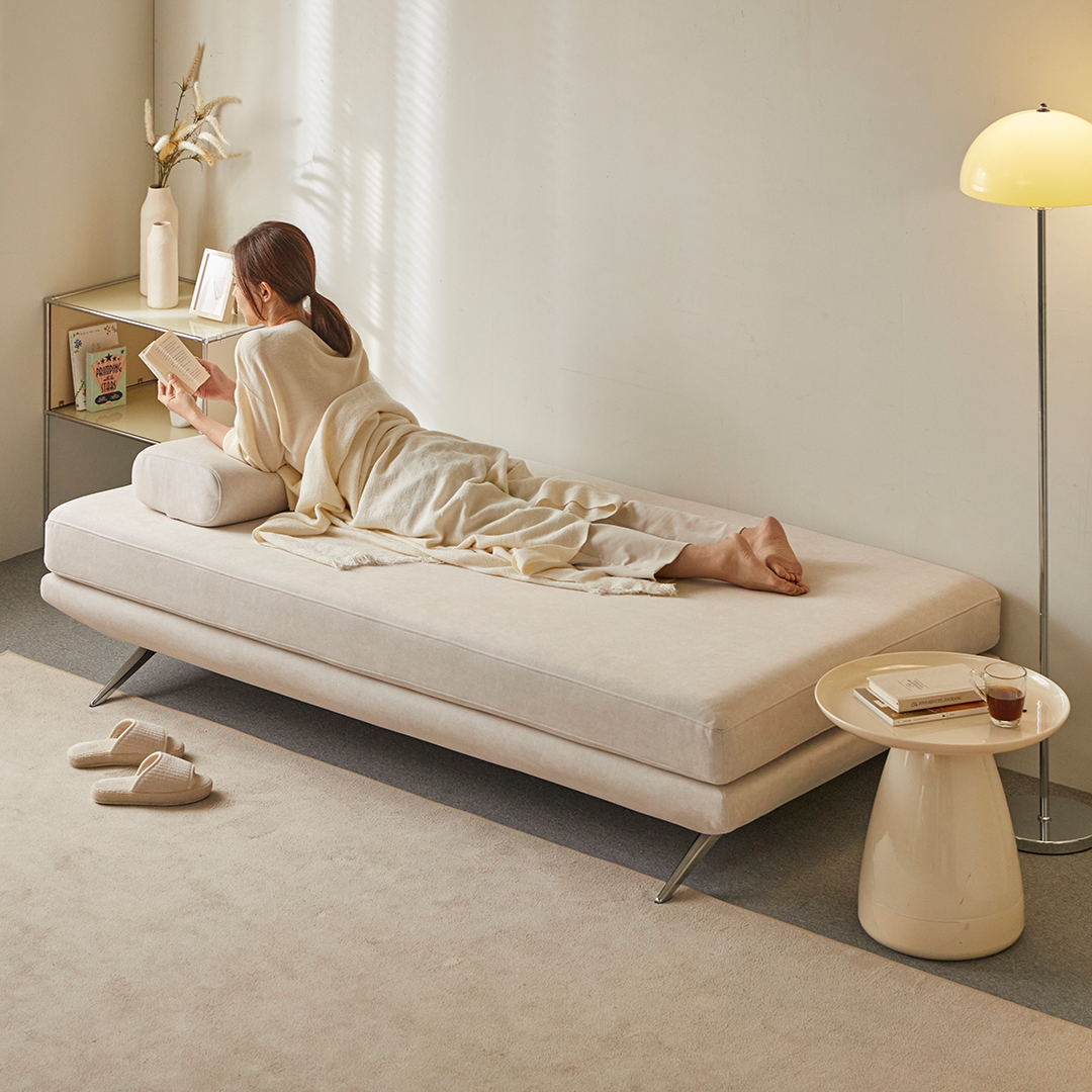 아크 듀오 3인용 모듈 소파 이지클린 갤럭시 패브릭 소파베드