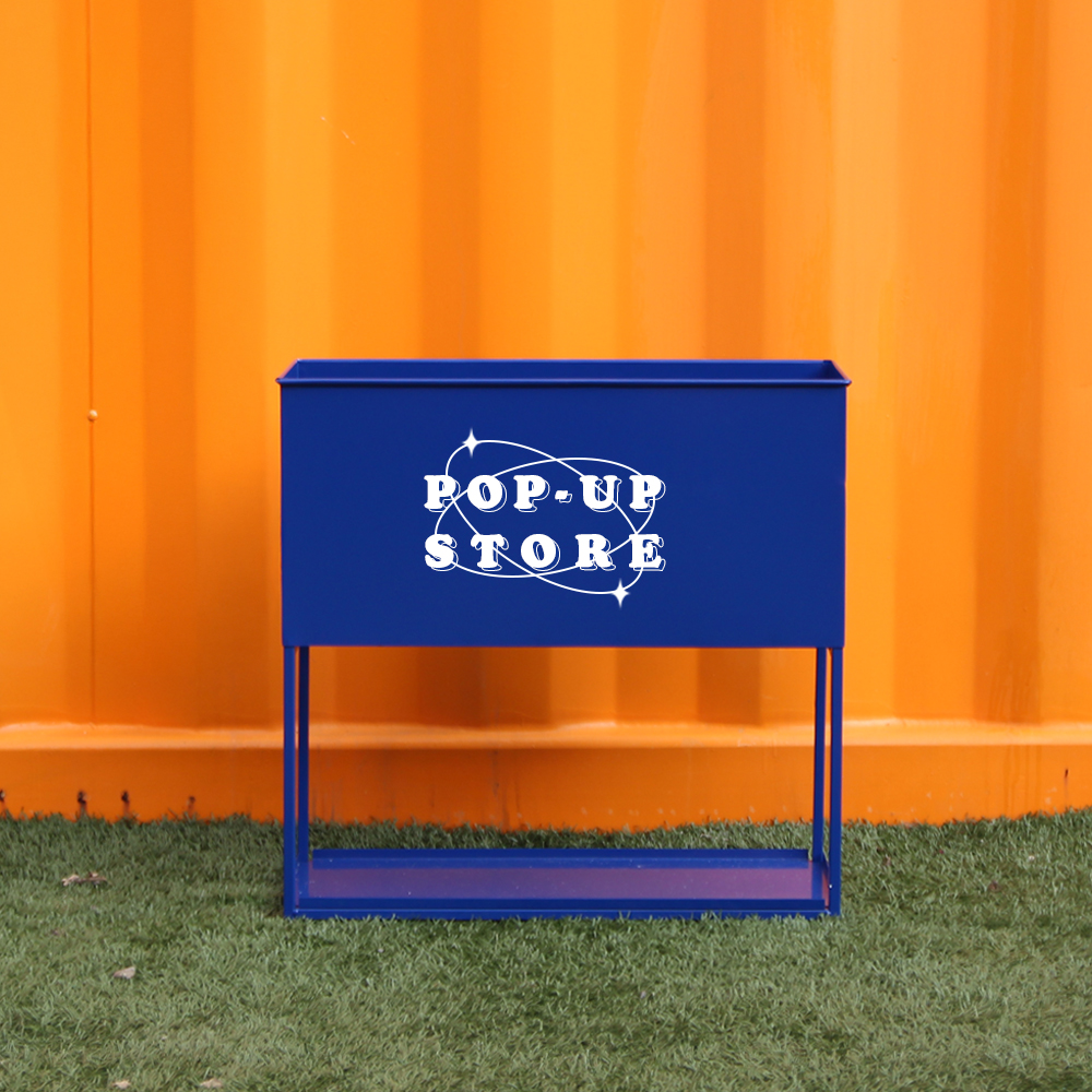 설렘하우스 베이직 로고 커스텀 우산꽃이 맞춤제작 개업선물 철제 입간판 업소용 4color