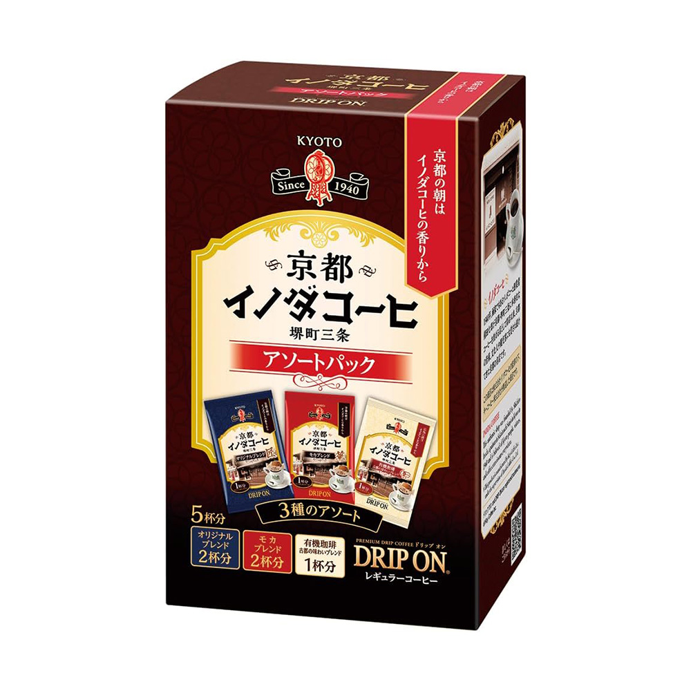 키커피 드립온 드립커피 교토이노다 커피 아소트 팩 5개입 80g