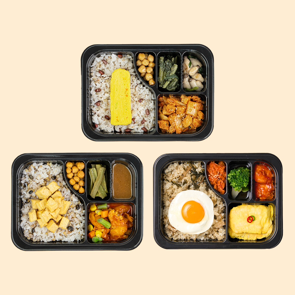 저당 당뇨도시락 환자 임당식단 3종6팩 양많은 점심 아침 단백질 벌크업 탄단지 고급 노인 - 상세 이미지 2