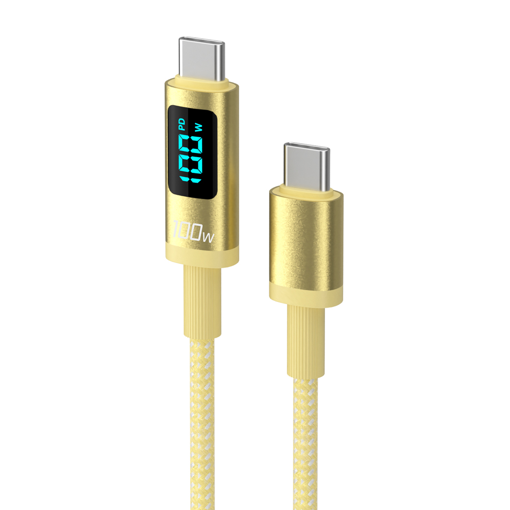 이어맥 팬톤 100W PD 고속충전 LED C타입 데이터 케이블 1.5m - 상세 이미지 3