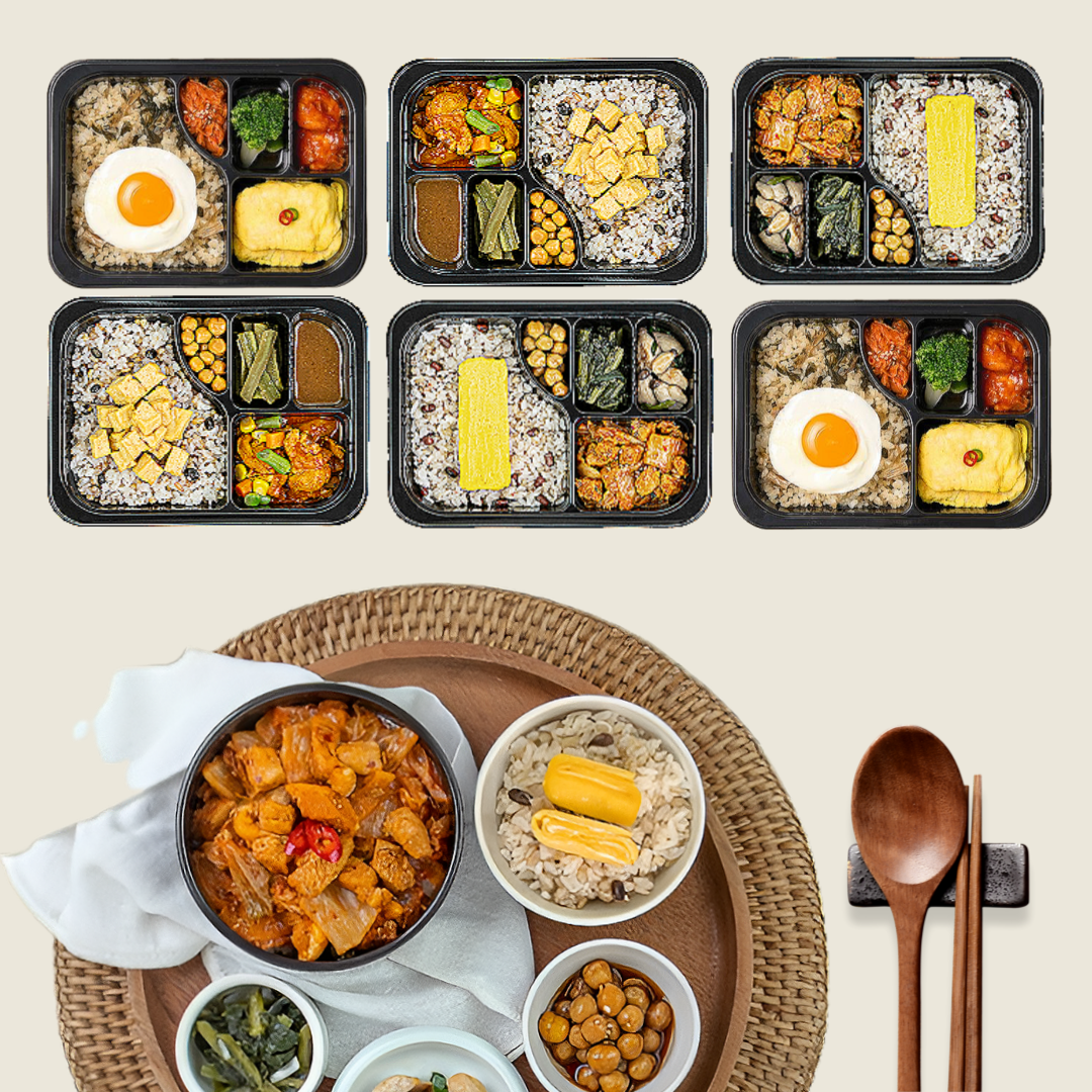 저당 당뇨도시락 환자 임당식단 3종6팩 양많은 점심 아침 단백질 벌크업 탄단지 고급 노인