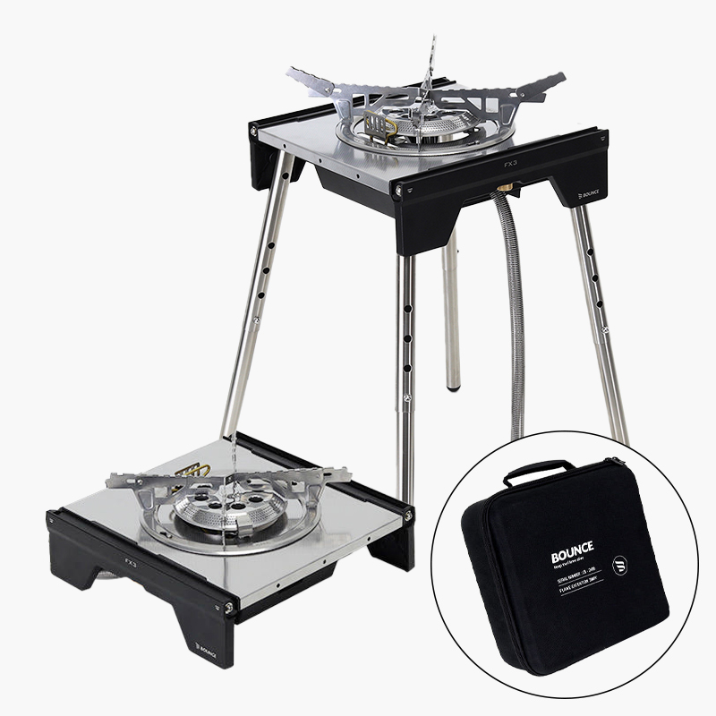 바운스 멀티 스토브 FX3 캠핑 IGT 플레이트 3way 강염버너