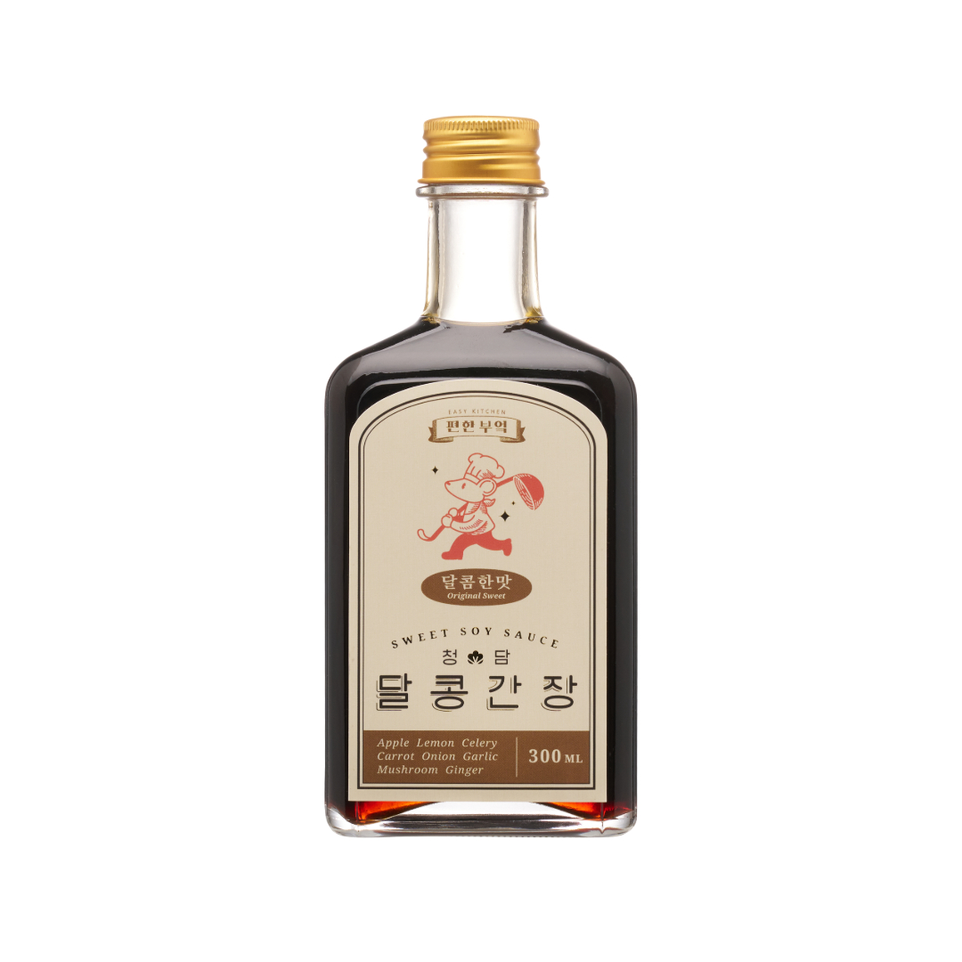 달콩간장 달콤한맛 수제 저염 맛 간장 만능 아기 반찬 소스 연어장 계란밥 장조림 불고기 이미지 3