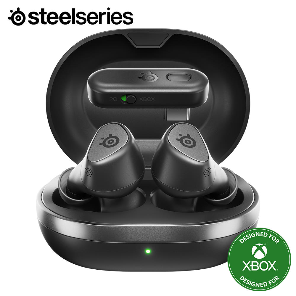 스틸시리즈 공식몰 스틸시리즈 Arctis Gamebuds 무선 게이밍 이어폰 블랙