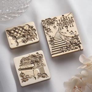 실링왁스 인장 스탬프 헤드 엔틱 테마 엔틱 계단 실사용 후기 | 효과 있을까? - 상품 이미지 2