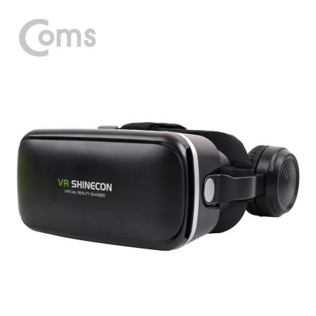 라이트컴 Coms 스마트폰 VR기기, 헤드기어/100도 / 헤드폰 일체형 / 쿠션 탈부착 가능/VR BOX (BB518)