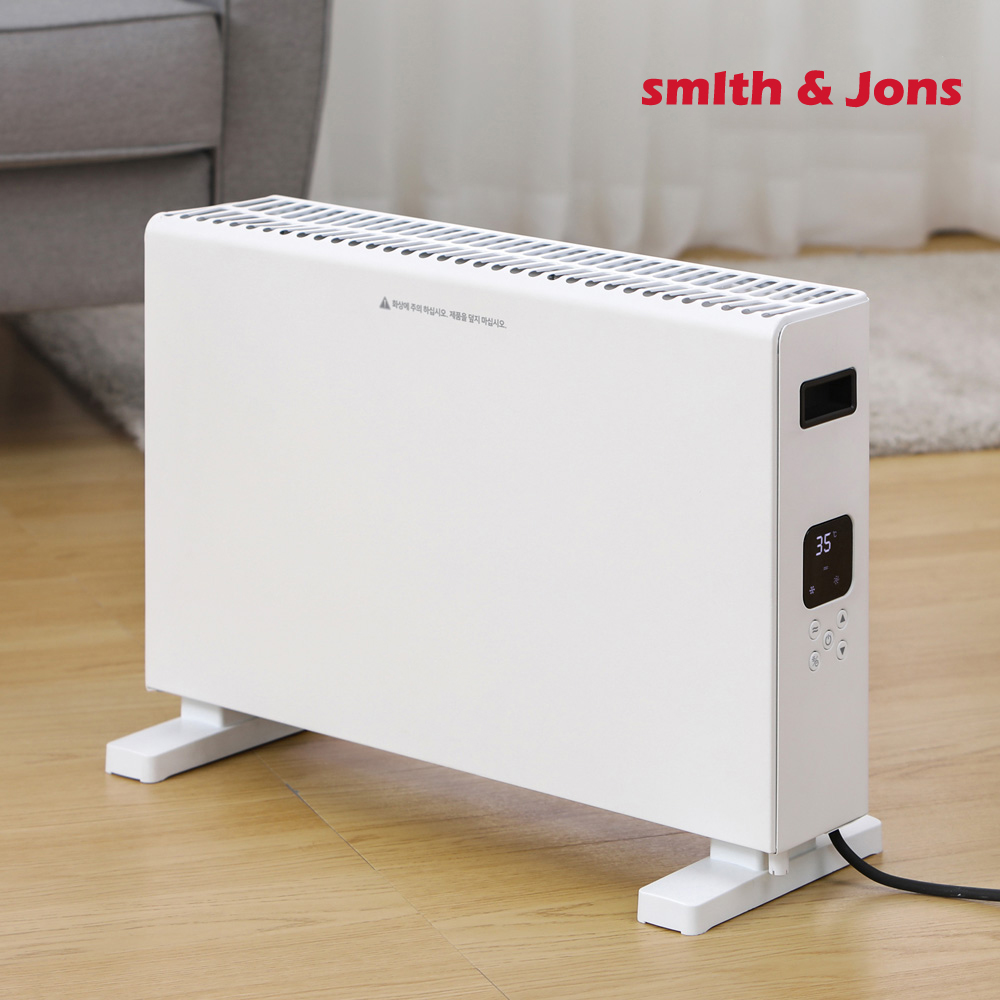 스미스앤존스 컨벡터 컨벡션히터 전기 온풍 히터 리모컨형 온풍팬 탑재 - 상세 이미지 2