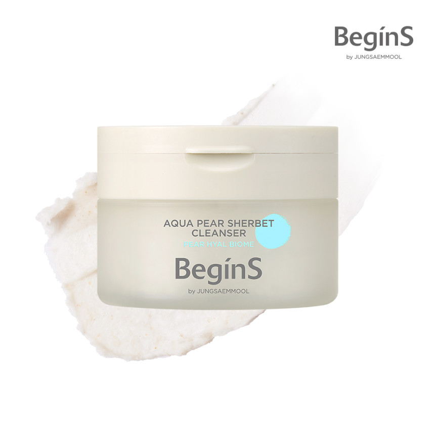 비긴스 바이 정샘물 아쿠아 페어 셔벗 클렌저 90ml