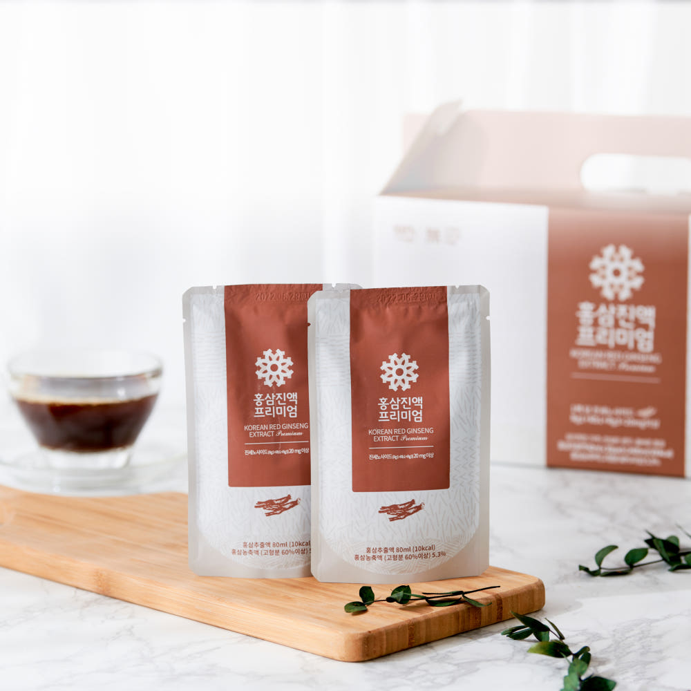 진세노사이드 20mg 홍삼진액 프리미엄 선물세트 80ml 양지홍삼 30포, 1개 - 상세 이미지 2