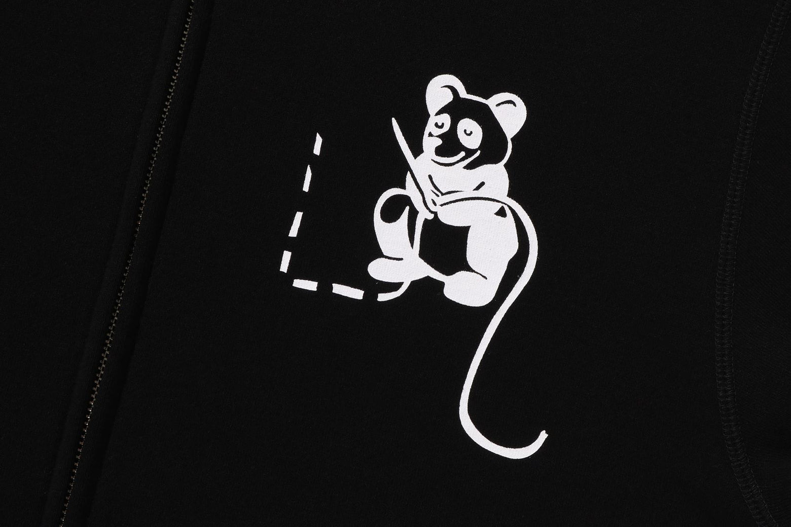 베이프 후드집업 PANDA FULL ZIP HOODIE 1K80-115-006 - 상세 이미지 4