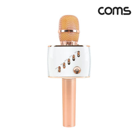 라이트컴 Coms 명품 휴대용 블루투스 노래방 마이크 / 5Wx2 스피커겸용 / 블루투스 리시버 기능 포함 (HT342)