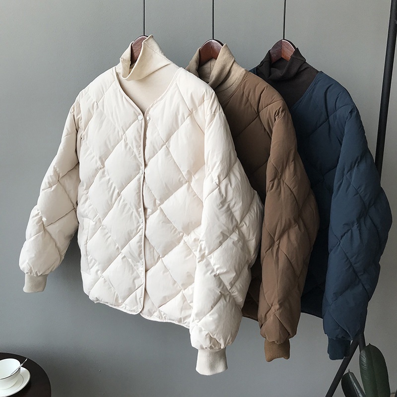 진스웨이드 퀄팅 자켓 겨울 방한 따뜻한 패딩 3Color - 상세 이미지 2