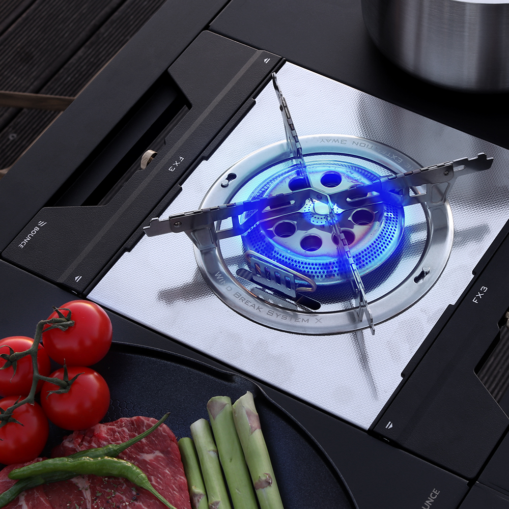 바운스 멀티 스토브 FX3 캠핑 IGT 플레이트 3way 강염버너