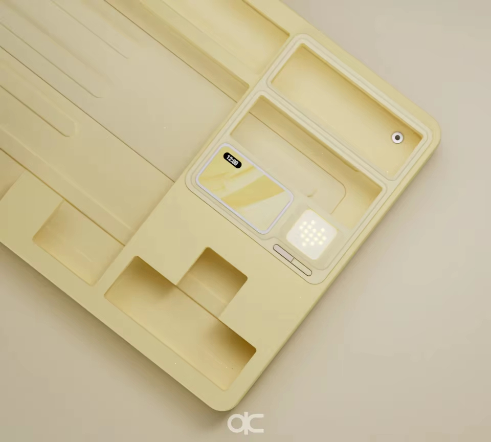 QK80MK2 기계식 키보드 키트 3 가지 모드 무선 키보드 알루미늄 합금 키트 - 상세 이미지 5