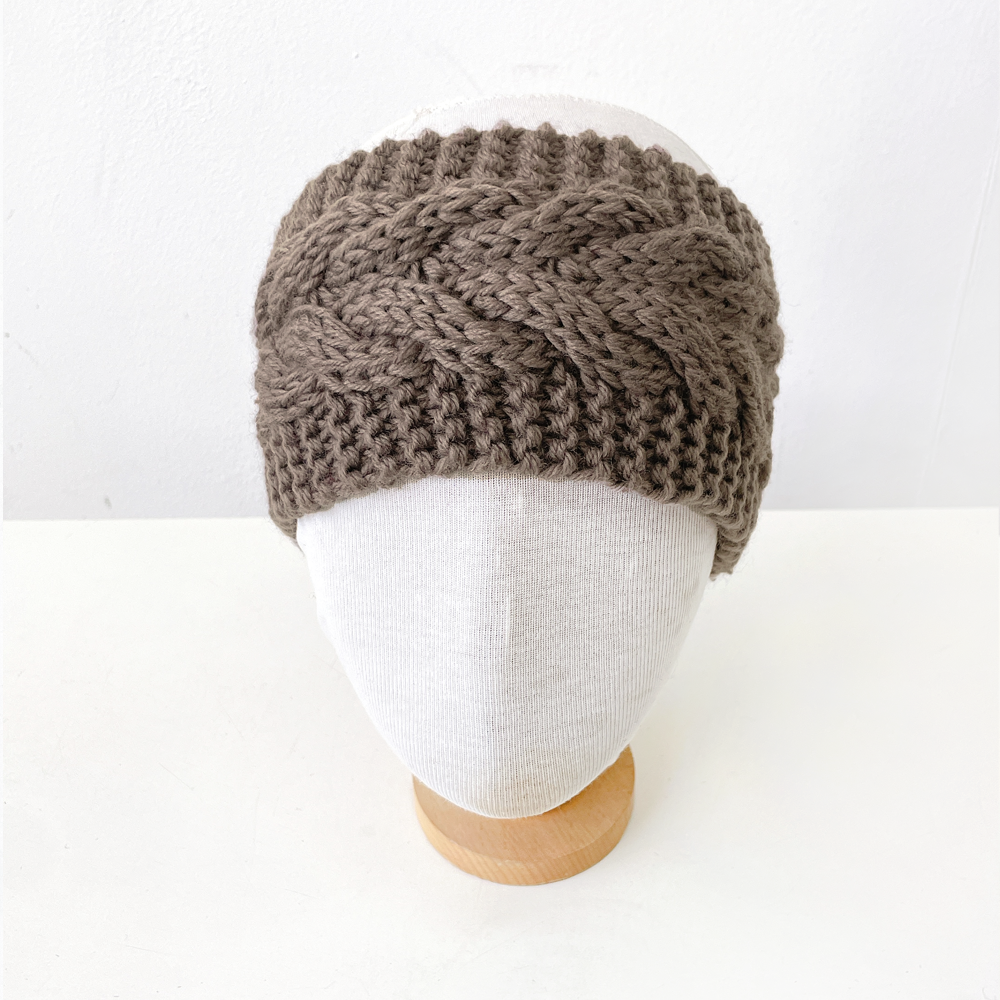 트위스트 꽈베기 여성 가을 겨울 와이드 니트 머리띠 헤어밴드