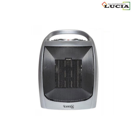 Lucia 세라믹 PTC 팬히터 미니온풍기 1400W/소형히터 탁상용히터 책상히터 발히터 발난로 캠핑히터