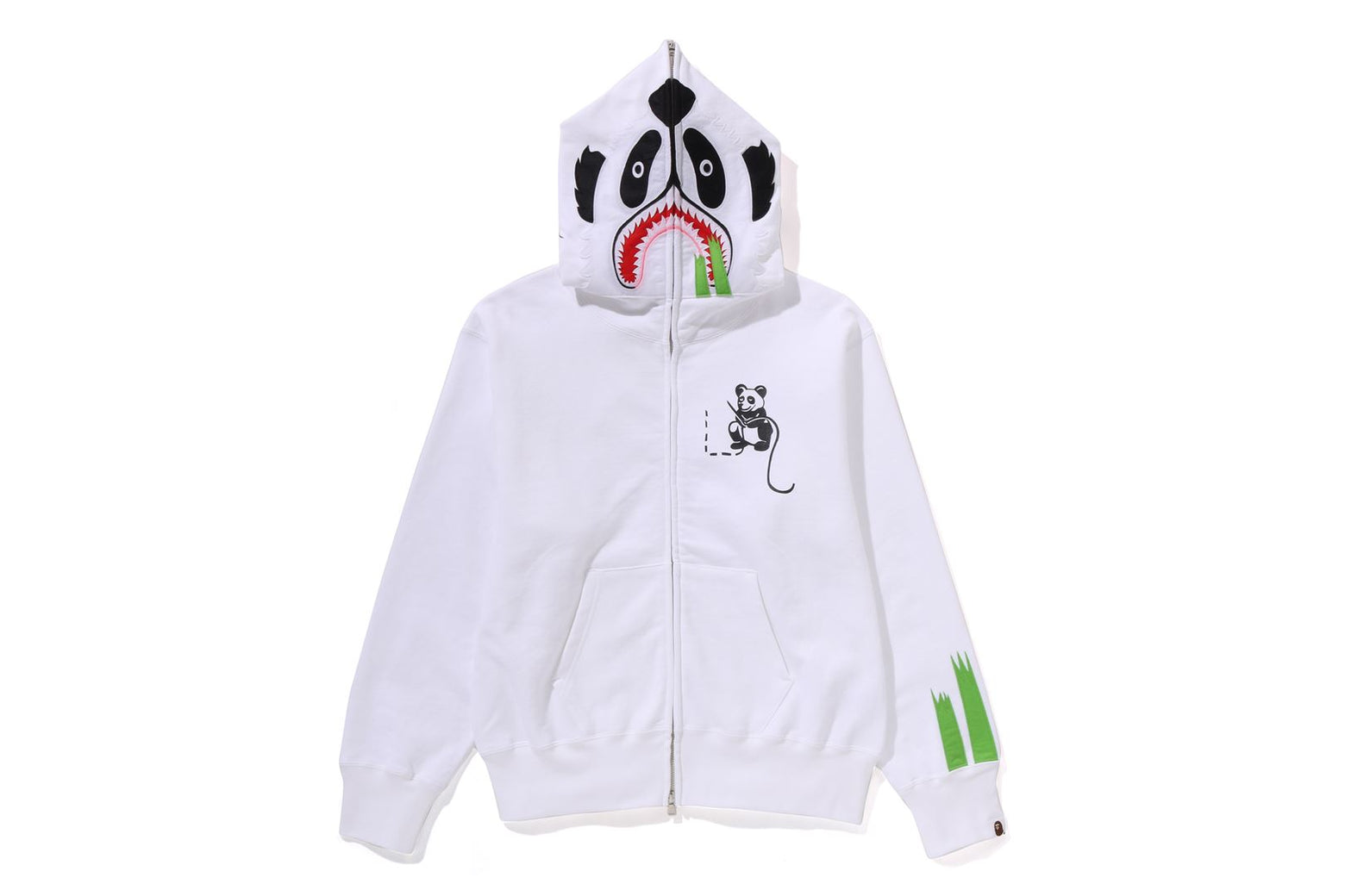 베이프 우먼즈 후드집업 PANDA FULL ZIP HOODIE 1K80-215-005 - 상세 이미지 3