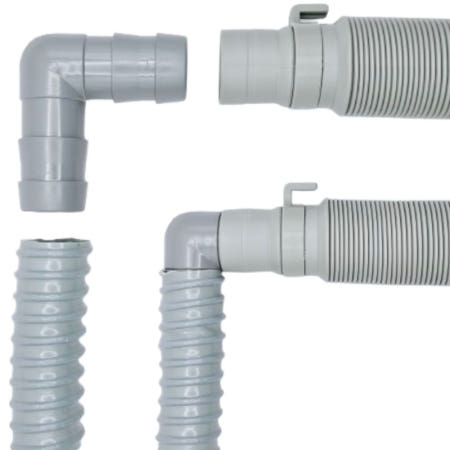 닥터호스 세탁기 호스 배수호스 연결 삼성 LG 연장 호수 드럼 통돌이 아기사랑 2대 분배 T자