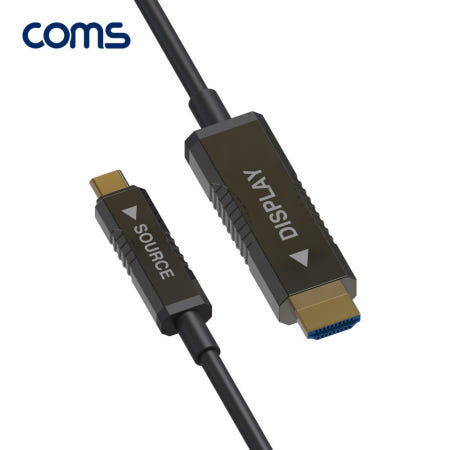 라이트컴 Coms USB 3.1 Type C to HDMI 2.0 AOC 리피터 케이블 20M / 4K@60Hz (CL154)