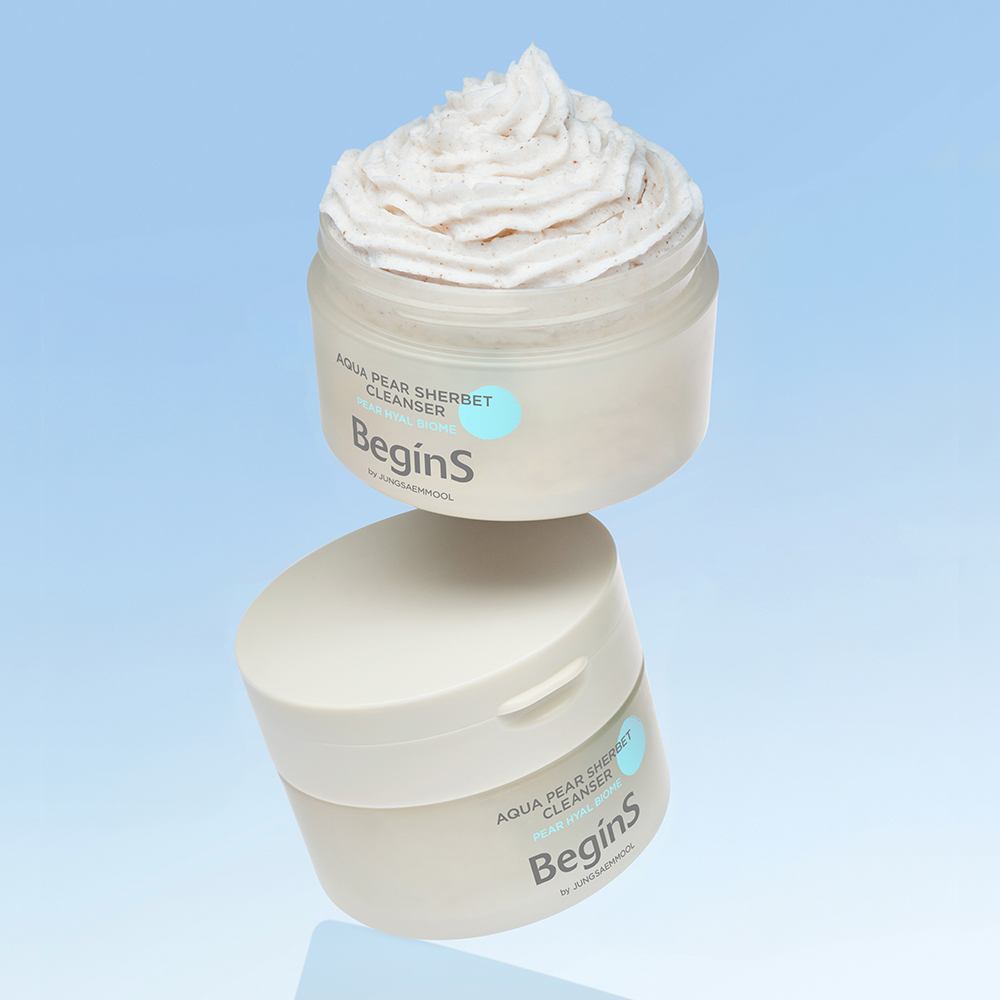 비긴스 바이 정샘물 아쿠아 페어 셔벗 클렌저 90ml - 상세 이미지 3
