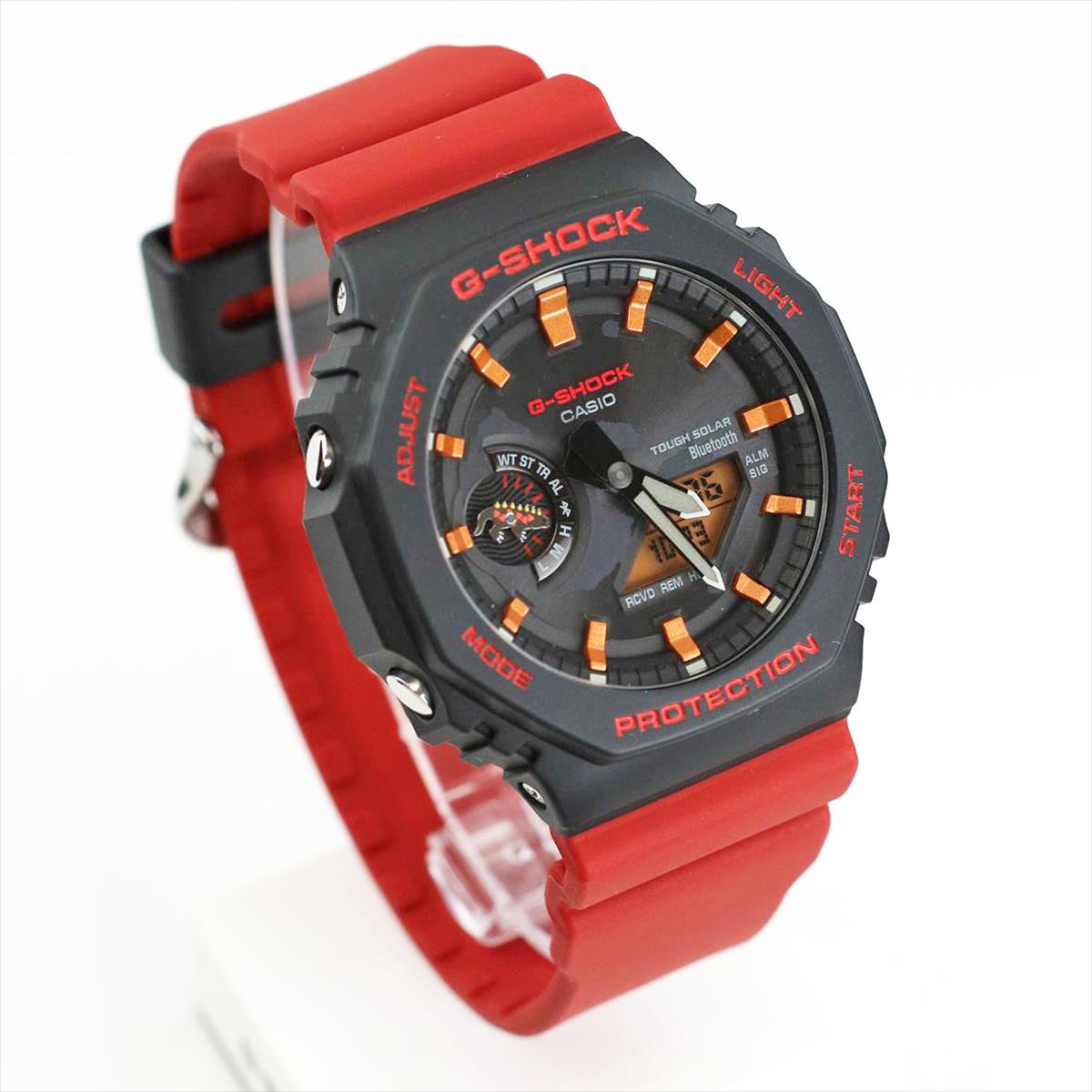 카시오 CASIO 지샥 갈라파고스 바다이구아나 GA-B2100CD-1A4 남자 손목 시계