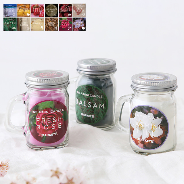 NILA 미니캔들 KS1008CDJ 자스민힐 2968.5270, 90ml, 1개 - 상세 이미지 2