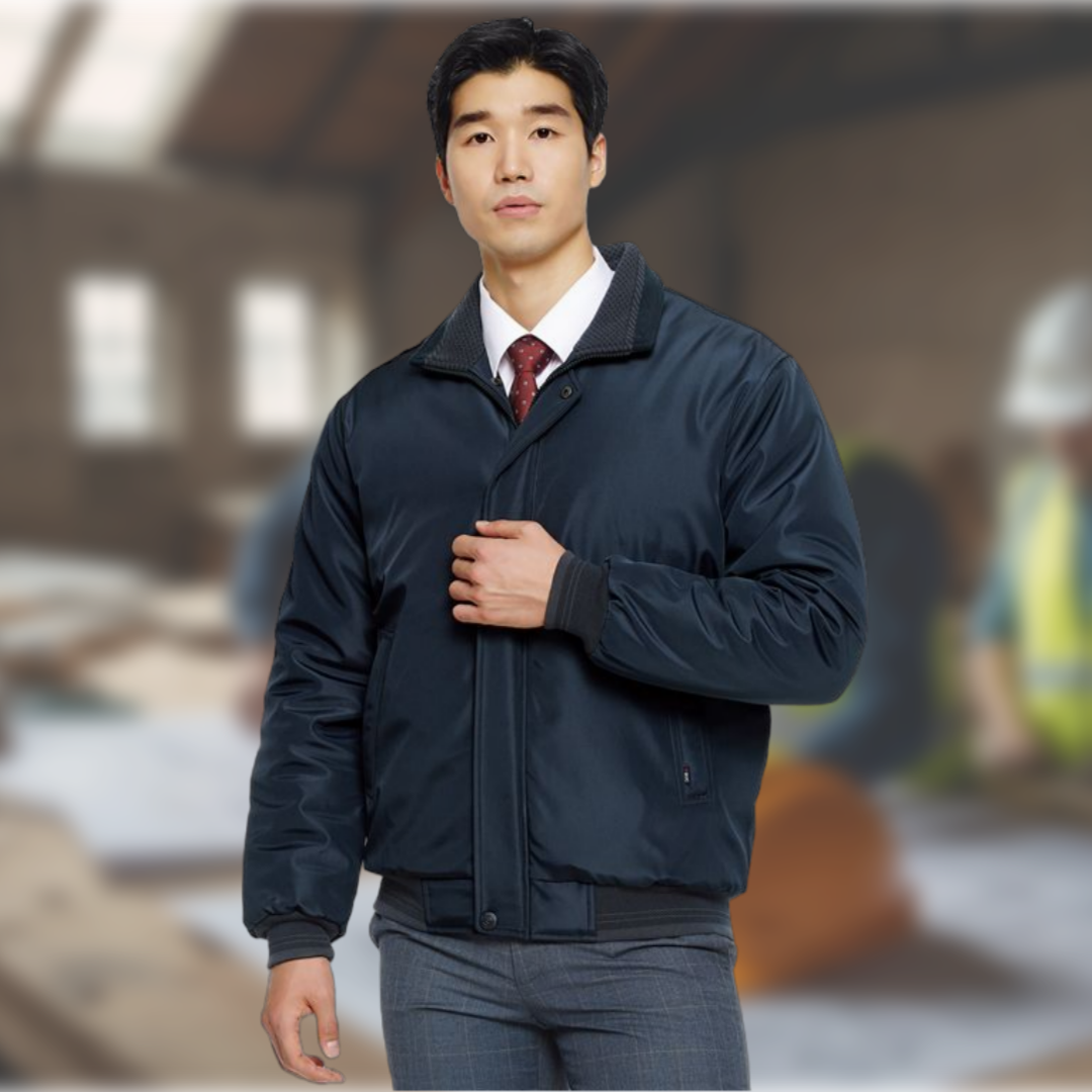 티뷰크 TB-516 회사 근무복 겨울 작업복 패딩 자켓 회사단체복 단체작업복 - 메인 이미지