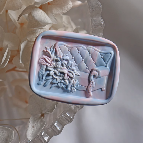 실링왁스 인장 스탬프 헤드 엔틱 테마 엔틱 계단 이미지 4