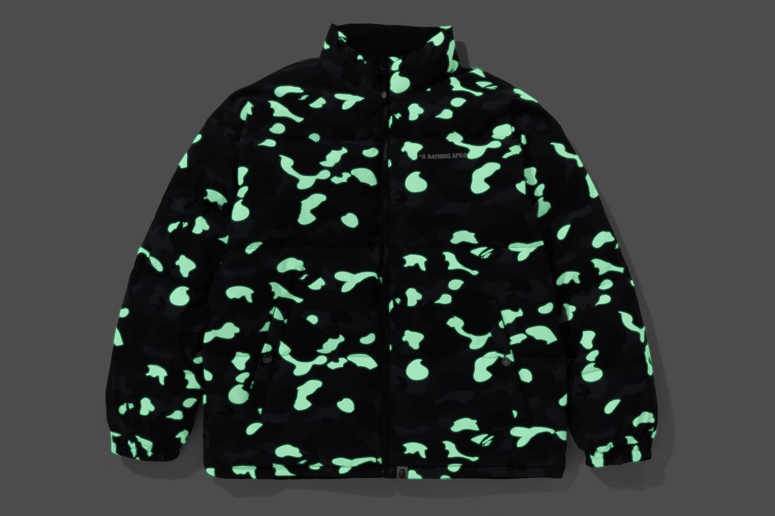 베이프 패딩 CITY CAMO REVERSIBLE DOWN JACKET 1K80-144-008 - 상세 이미지 4