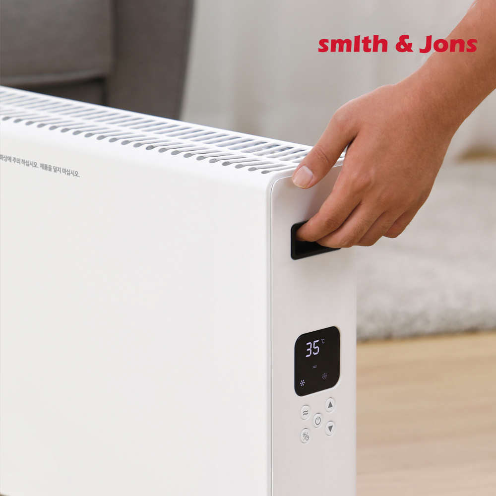 스미스앤존스 컨벡터 컨벡션히터 전기 온풍 히터 리모컨형 온풍팬 탑재 - 상세 이미지 4