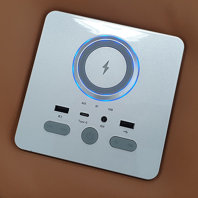 스코나 이튼스 구스 실리콘레더 가죽 컵홀더 3인 제로월 전동 리클라이너 소파