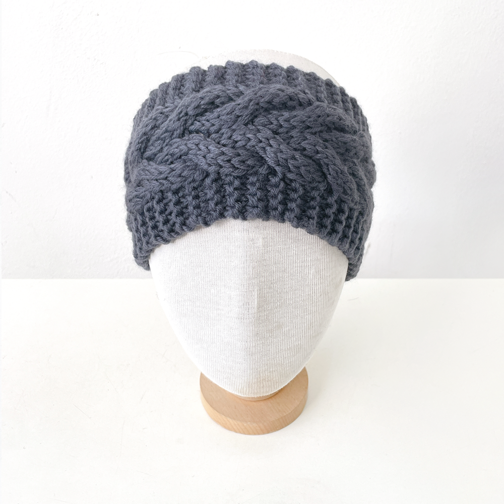 트위스트 꽈베기 여성 가을 겨울 와이드 니트 머리띠 헤어밴드