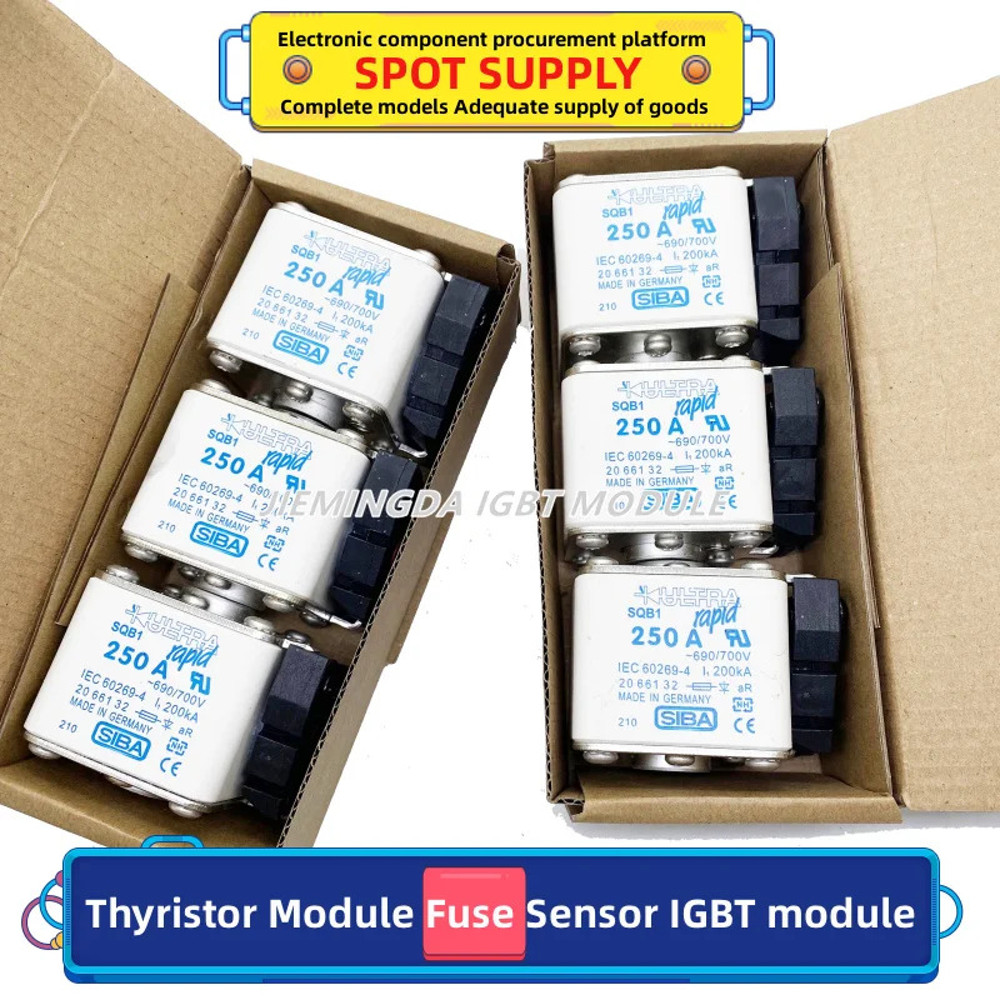 SIBA SQB1 125A 690 700V 2066132 0A 150A 200A 250A 315A 350A 550A 630A 700A 퓨즈