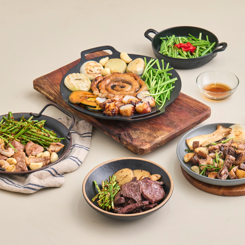 한우곱창 모둠팩 소곱창 대창 막창 염통 6종 480g~960g