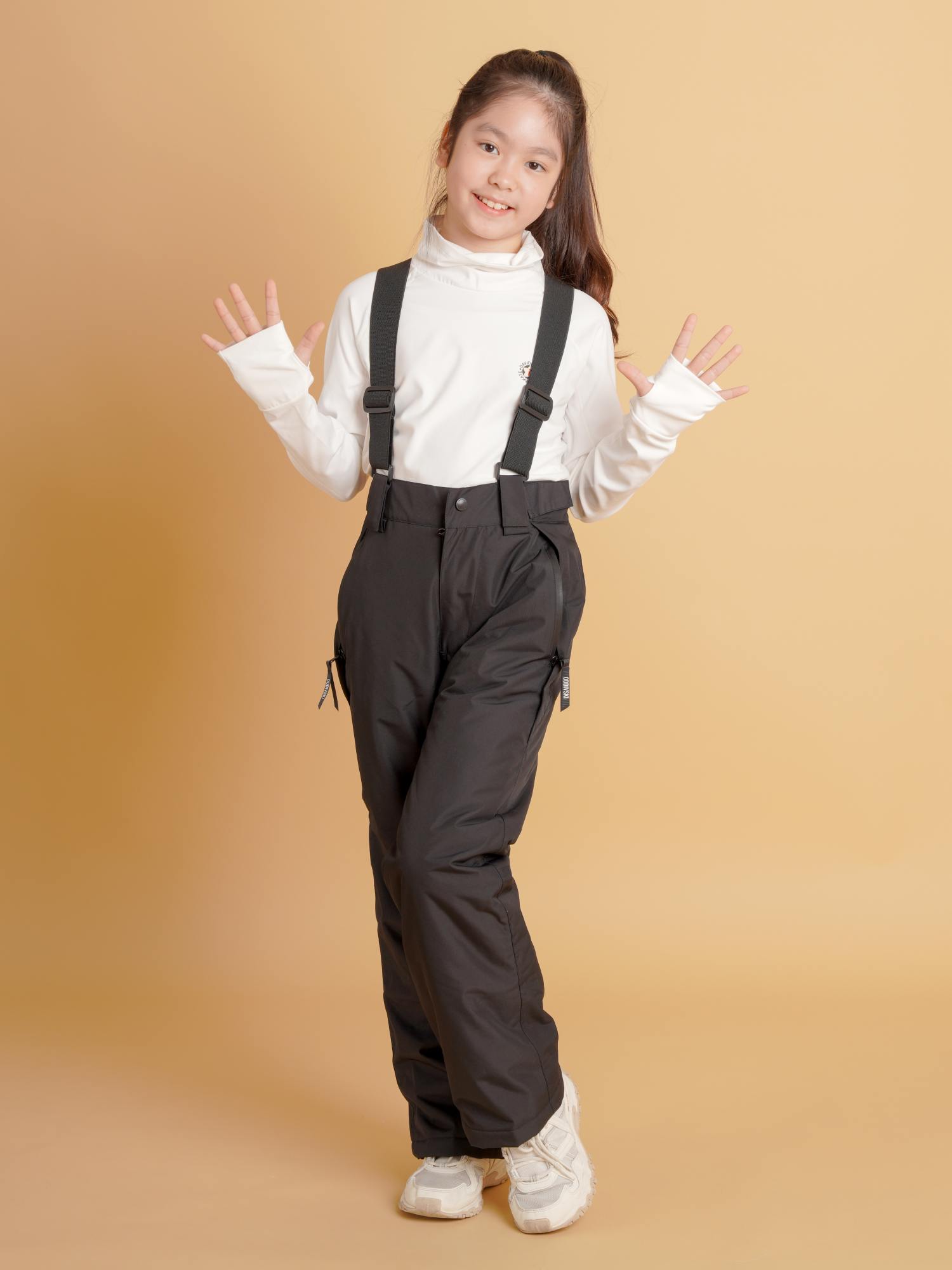 데이빗앤케이트 아동 주니어 릴렉스 스키바지 블랙 이미지 7