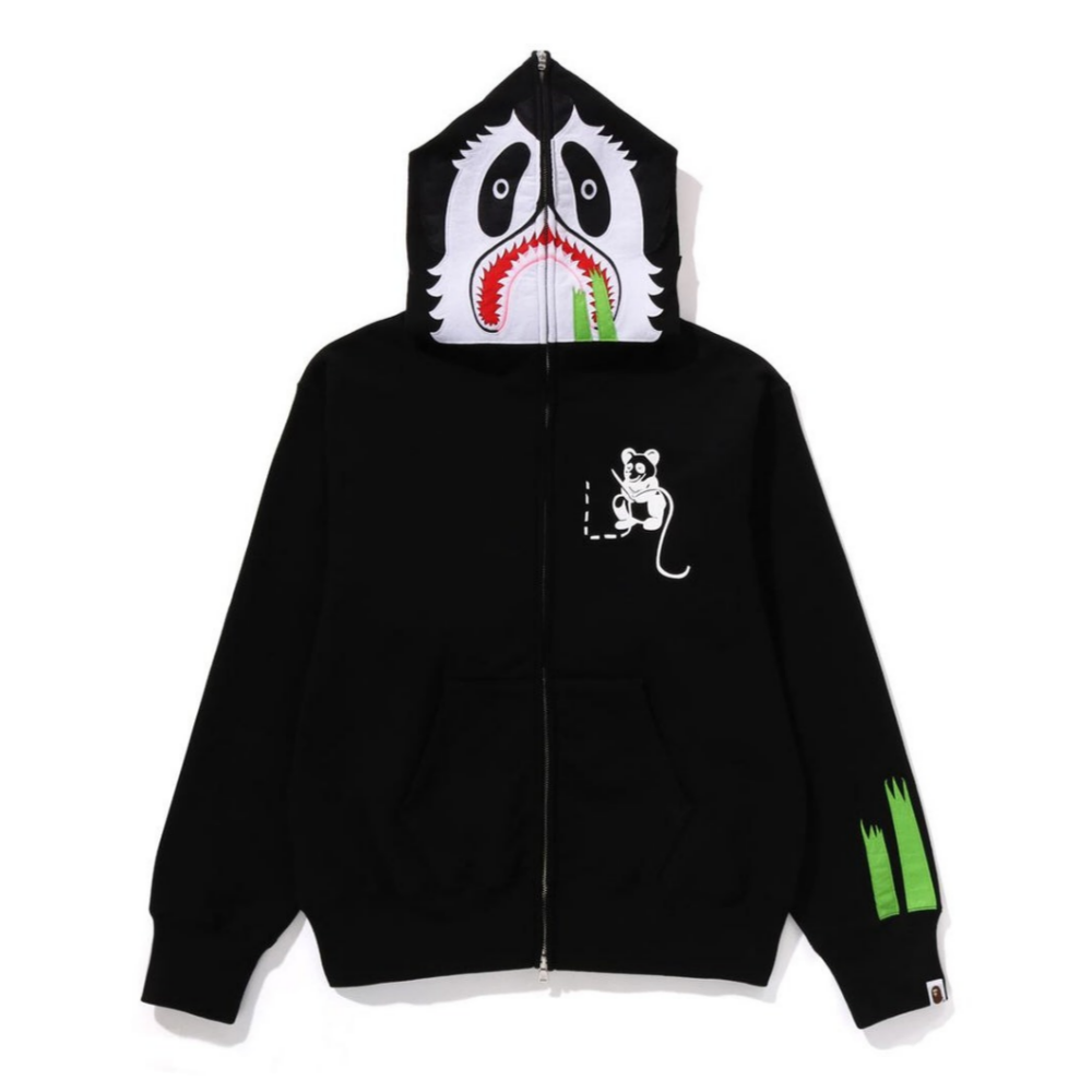 베이프 우먼즈 후드집업 PANDA FULL ZIP HOODIE 1K80-215-005 - 메인 이미지