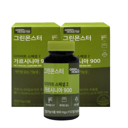 그린몬스터 다이어트 스페셜2 가르시니아 900 900mg 112정 2통 GT