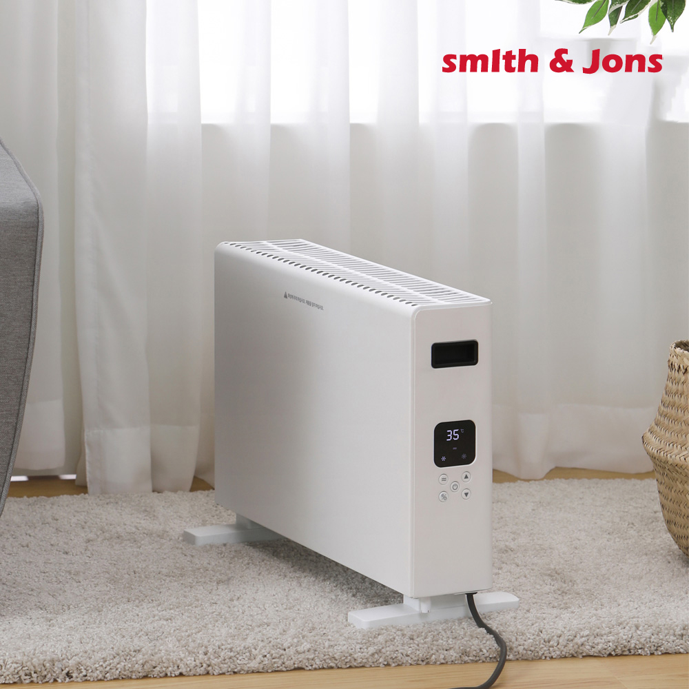 스미스앤존스 컨벡터 컨벡션히터 전기 온풍 히터 리모컨형 온풍팬 탑재