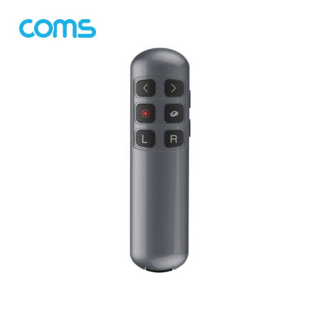 라이트컴 Coms 프리젠터 에어마우스 / 무선 2.4Ghz / 레이저포인터 / 300mAh 충전식 배터리 (EN547)