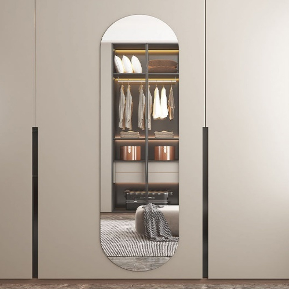 아크릴릭 붙이는 아크릴 거울 스퀘어 M 무타공 전신 화장대 거울