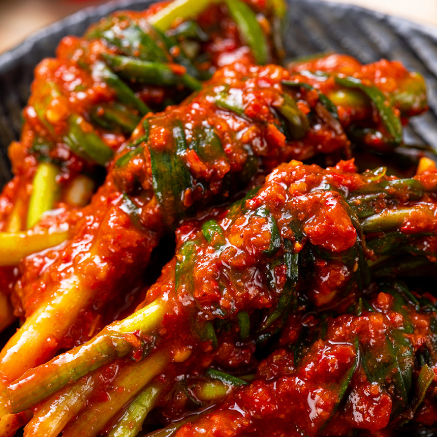 전라도식 맛있는 국산 파김치 1kg 주문 사진 2